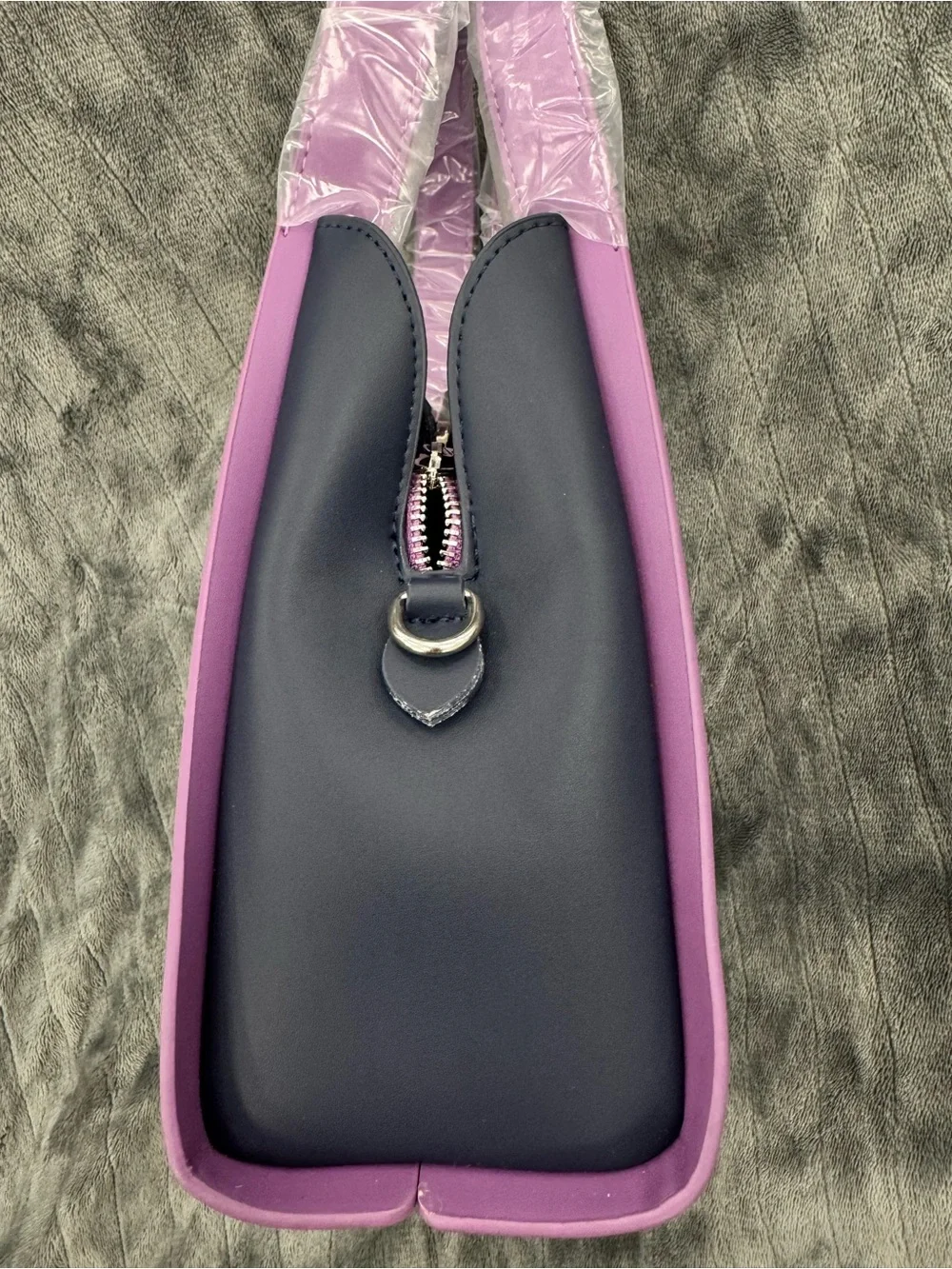 Loungefly Purple Alice in Wonderland Floral Shoulder Bag